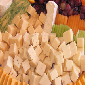 Domestic & Imported Cheese Selection with Seasonal Fresh Fruit